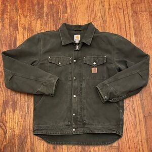 Vintage Carhartt Men’s berwick jacket fleece